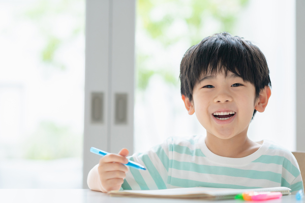 笑顔の子供
