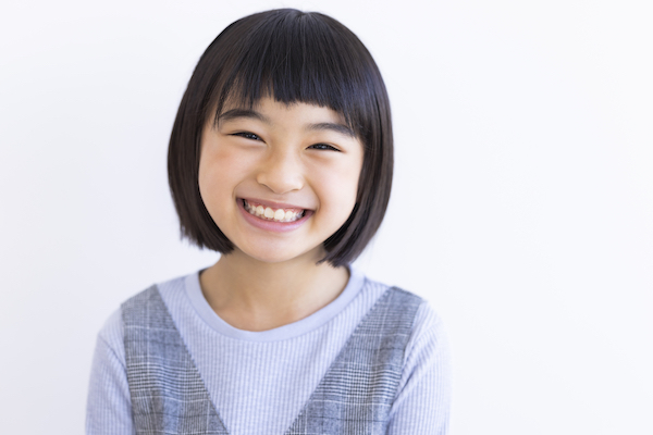 小児矯正が終わった子供