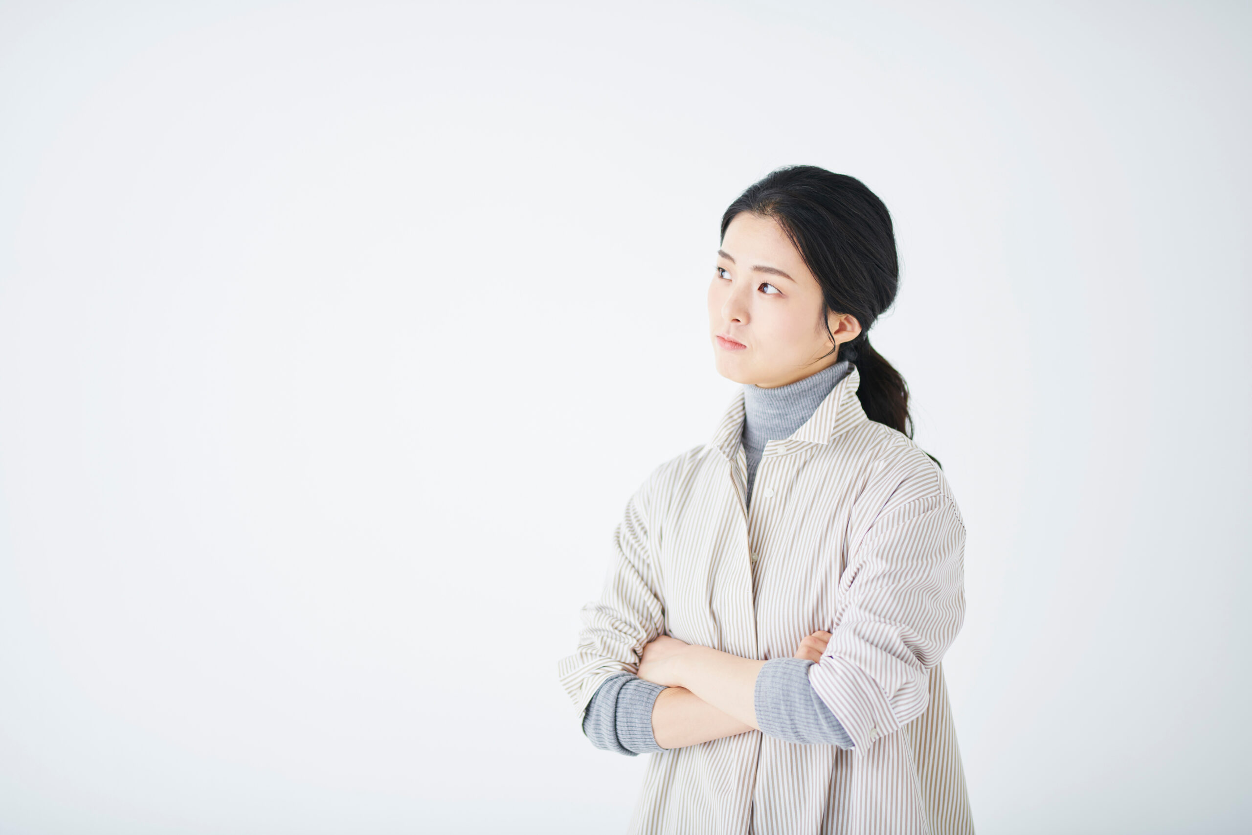 矯正中に虫歯になった女性